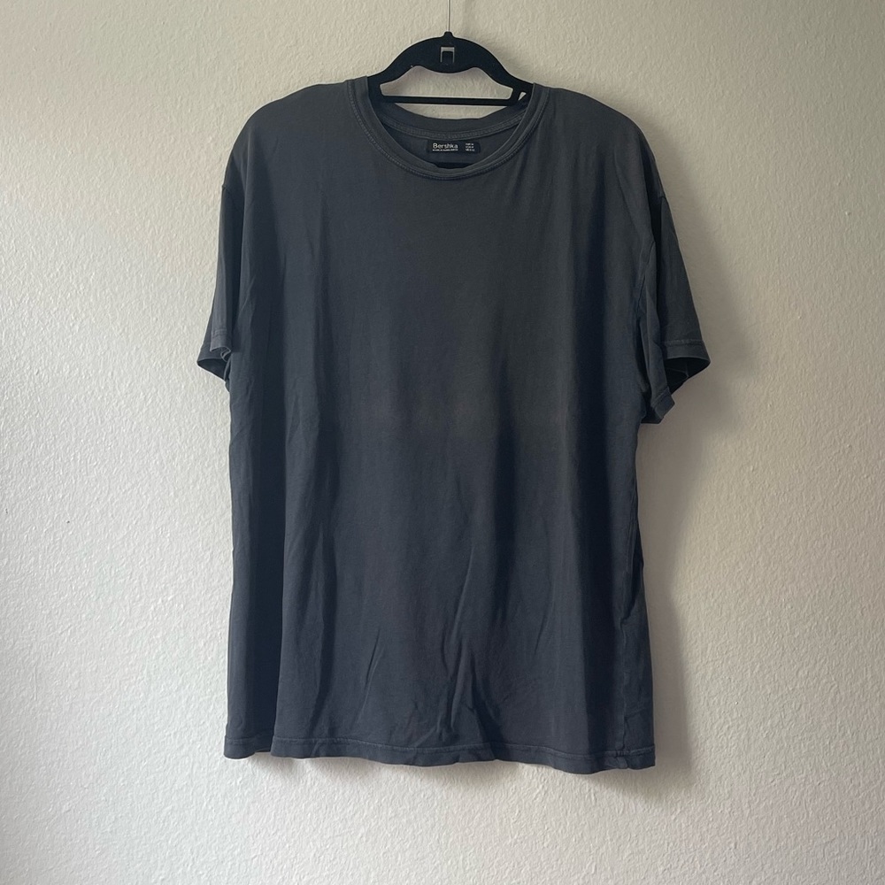 Bershka Dark Gray Tee